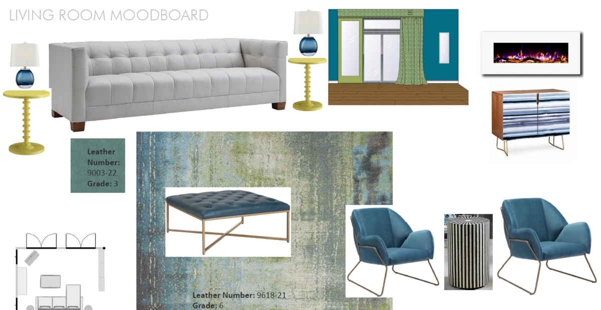 1 Living Room Mood Board