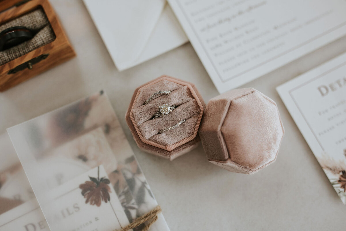 pink-velvet-ring-box-with-invitation