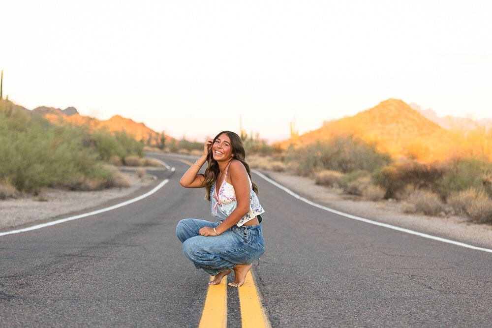 Desert Mountain Country club engagement session