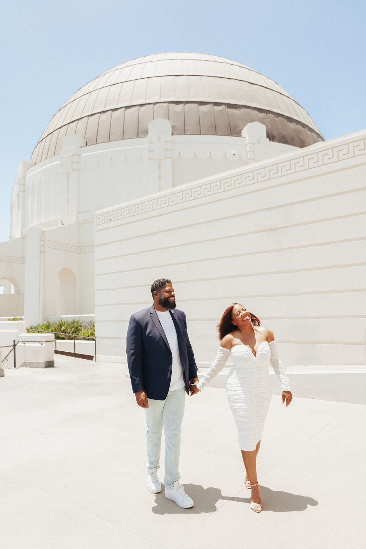 SoCal Standard - Black Wedding Engagement Elopement photographer - Griffith Park Engagement - Teree + Nate-32