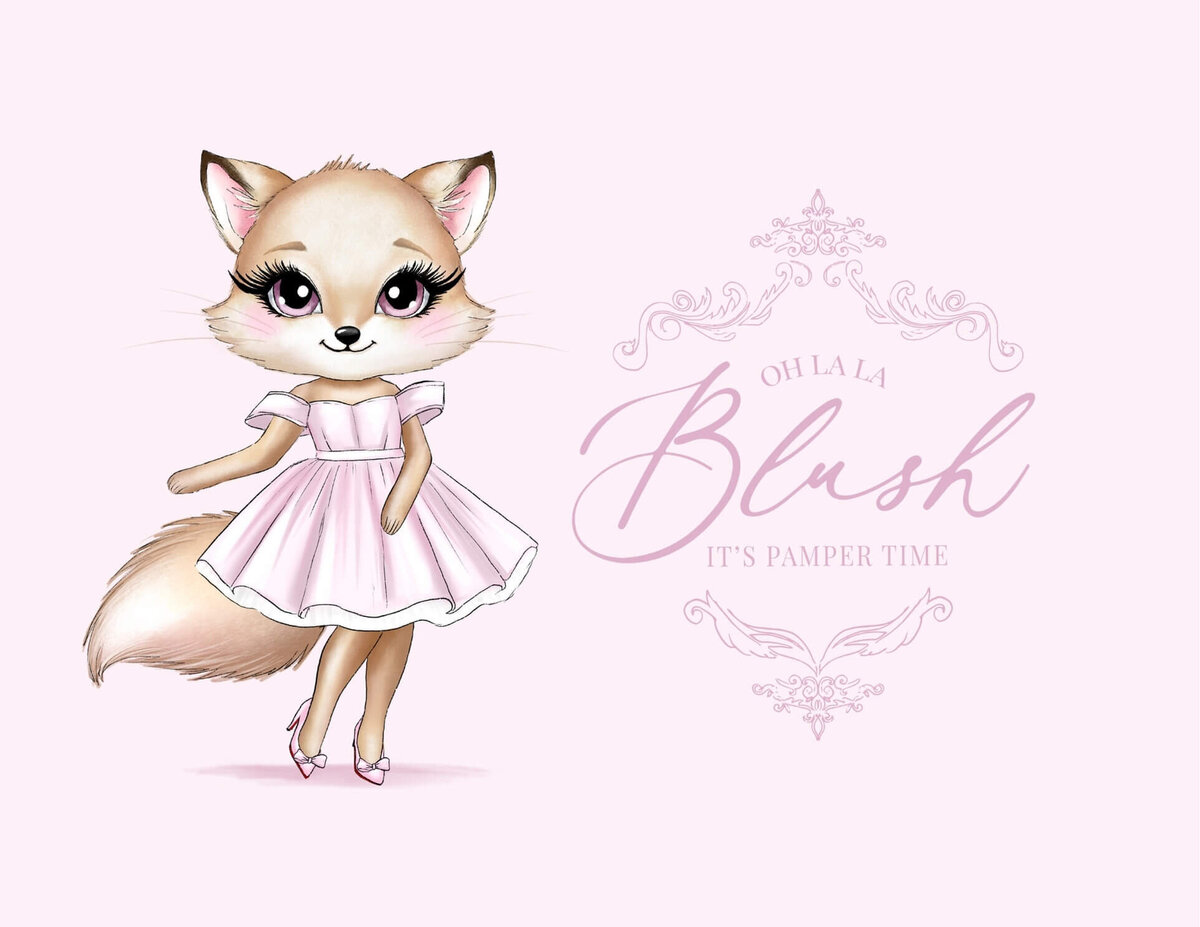 brand design blush kids company1