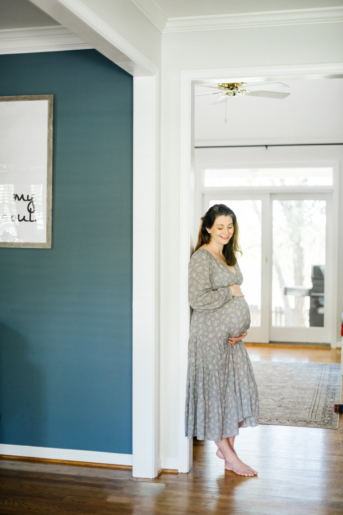 Greenville SC In Home Maternity Photoshoot-19