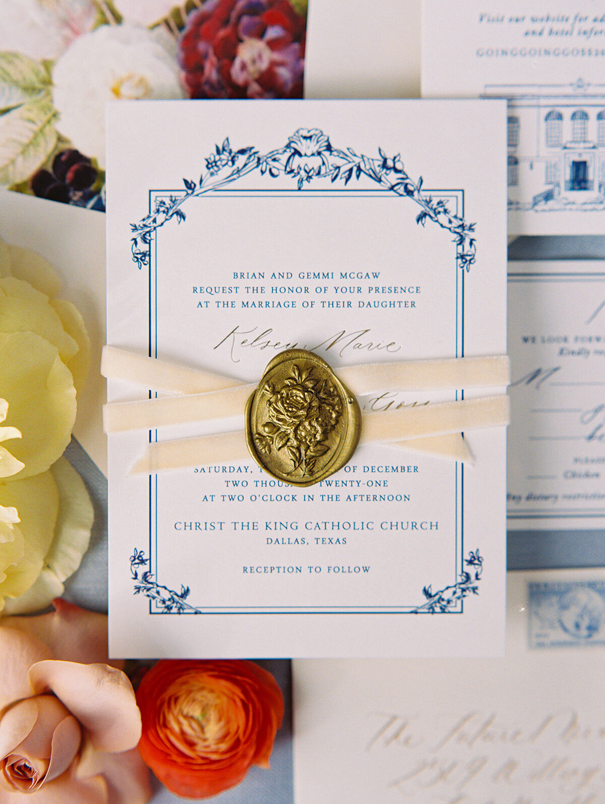 kc cloud events wedding planner the mason dallas invitation