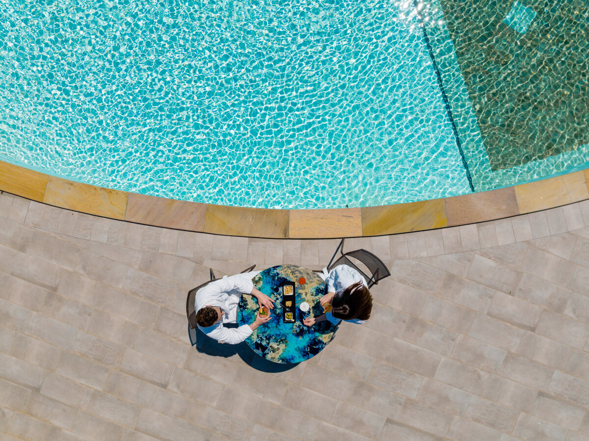 Waterstone - Borgobrufa Spa Resort - Brufa di Torgiano - Luxury Boutique Hotel - POOL PANORAMIC