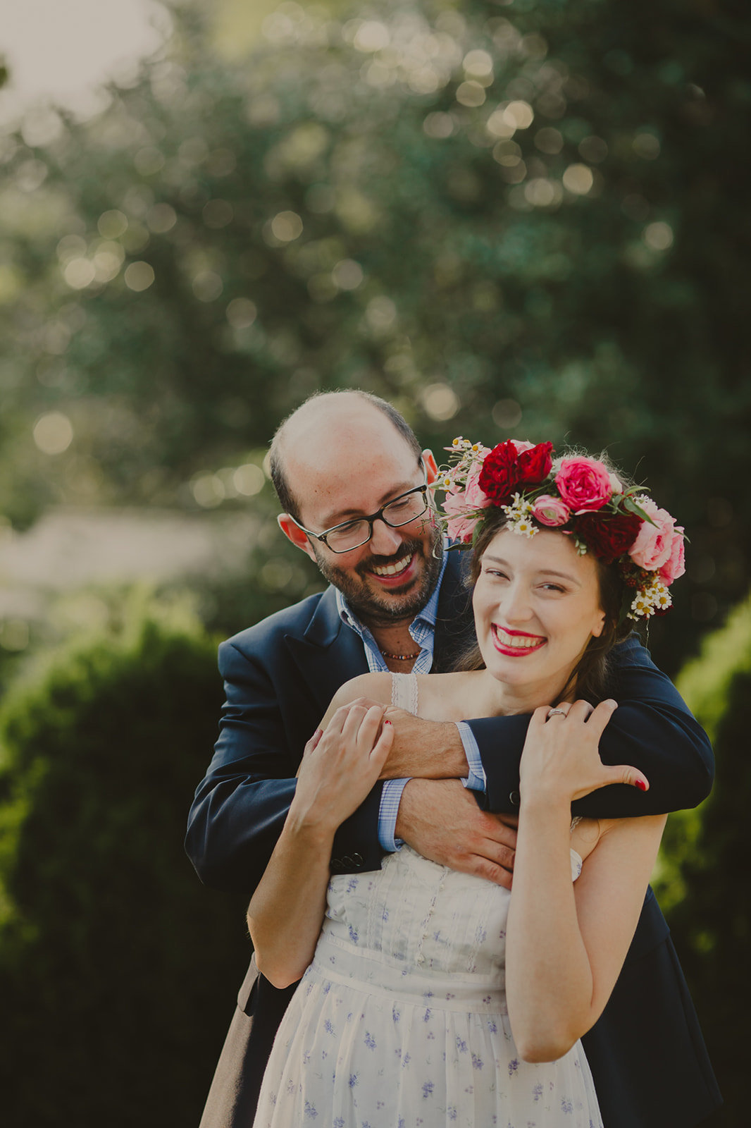 9_Outdoor_Couple_Engagement_Sunset_Boho_Dress_Flower_Crown