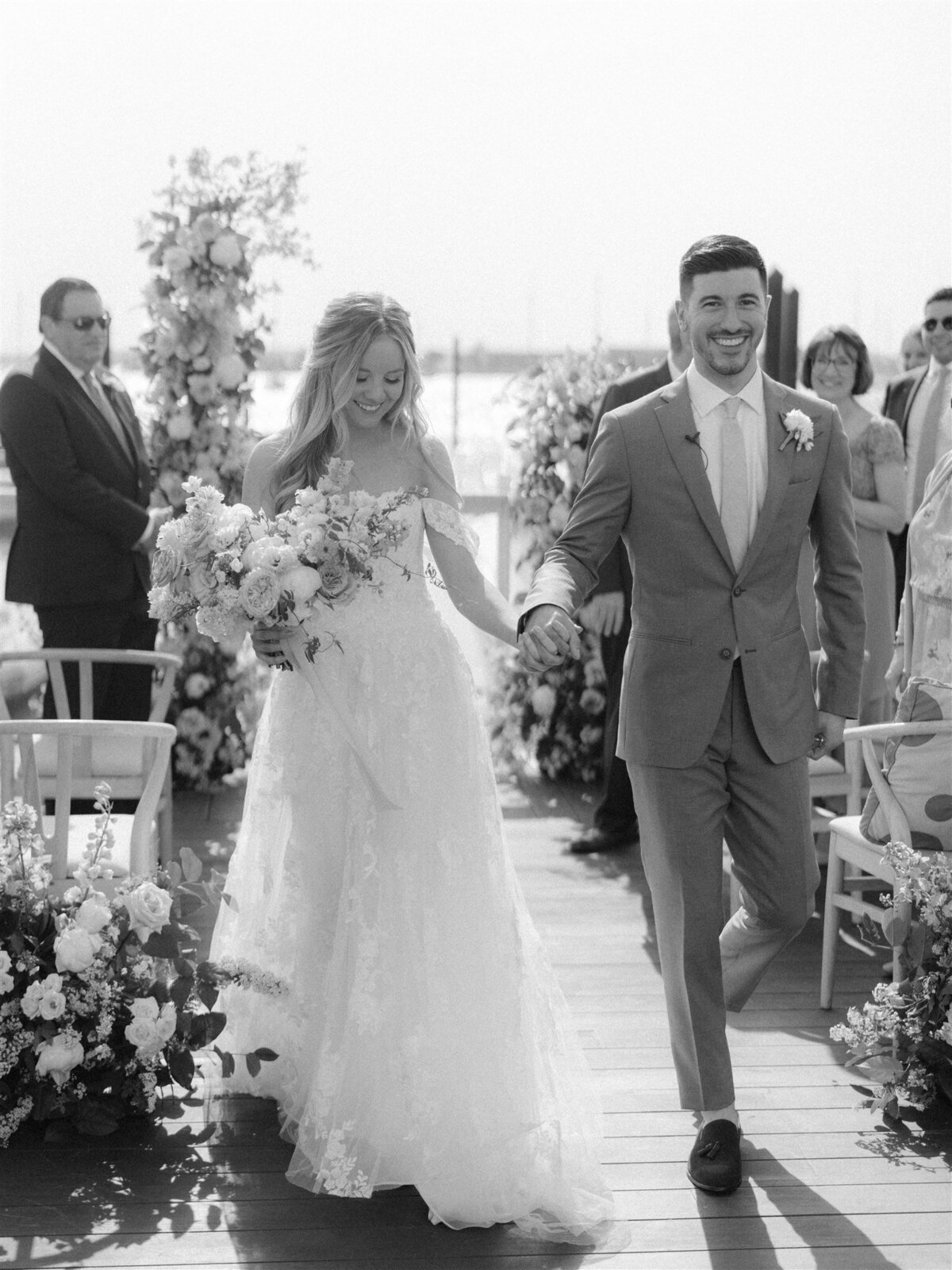 Kate-Murtaugh-Events-wedding-planner-Newport-ceremony-bride-groom-aisle-recessional