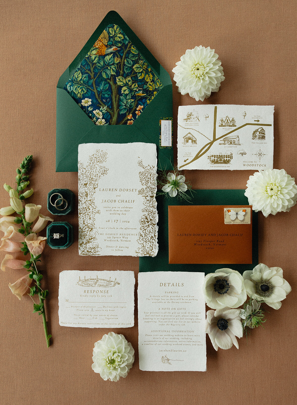 Custom Wedding Invitations