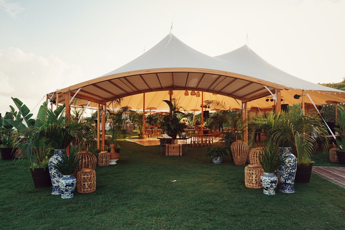 Bermuda Wedding Tent Rental - Big Fish Events