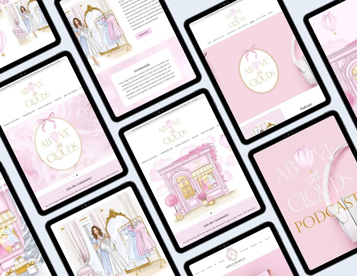 feminine brand design personal stylist23