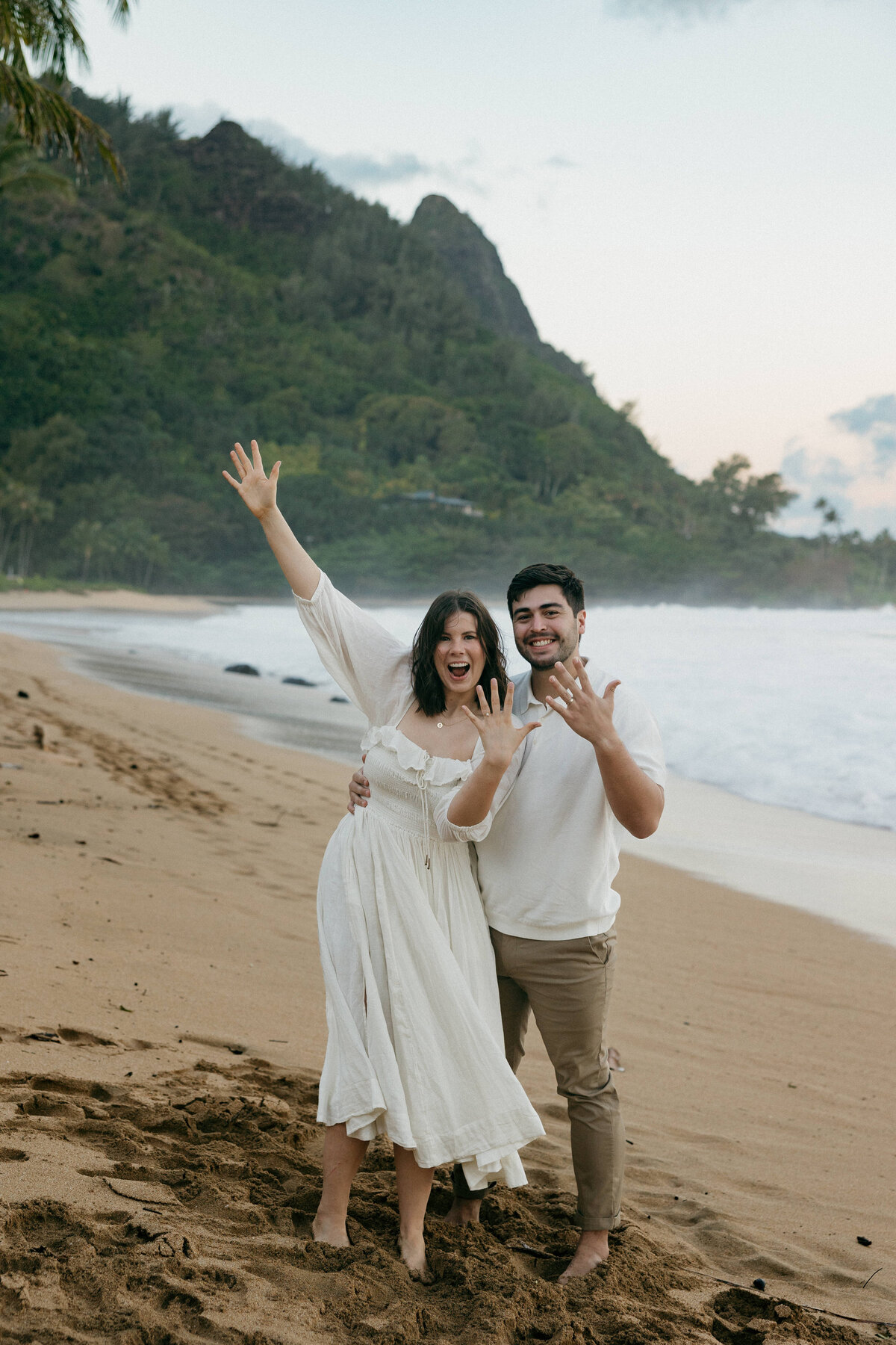 Hawaii elopement / kauai hawaii elopement / hawaii destination wedding / Sophia photo co / north shore hawaii elopement / white dress for beach photos / vow renewal in hawaii / vow renewal kauai / kauai wedding photographer / big island wedding photographer / maui wedding photographer / elopement wedding photographer / Duluth Minnesota wedding photographer