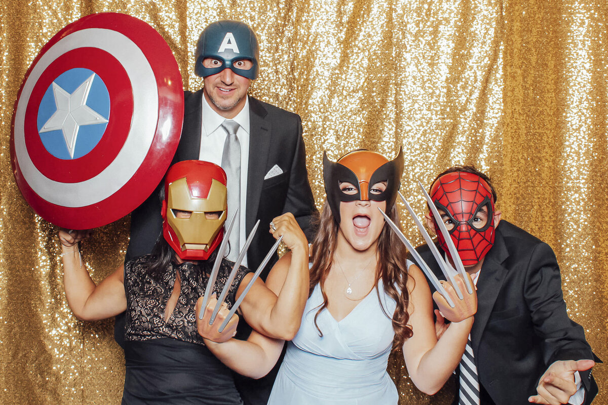 Classic event photo booth rentals at Park Savoy Estate in Florham Park, Morris County, New Jersey