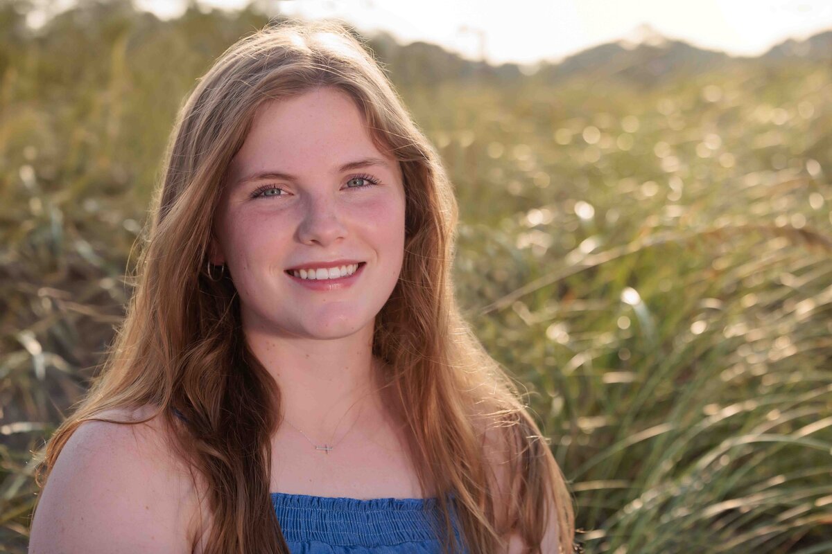 Wilmington Senior Photographer at Kure beach
