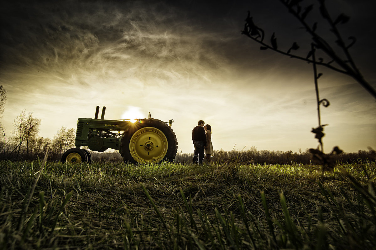 farm engagement session.