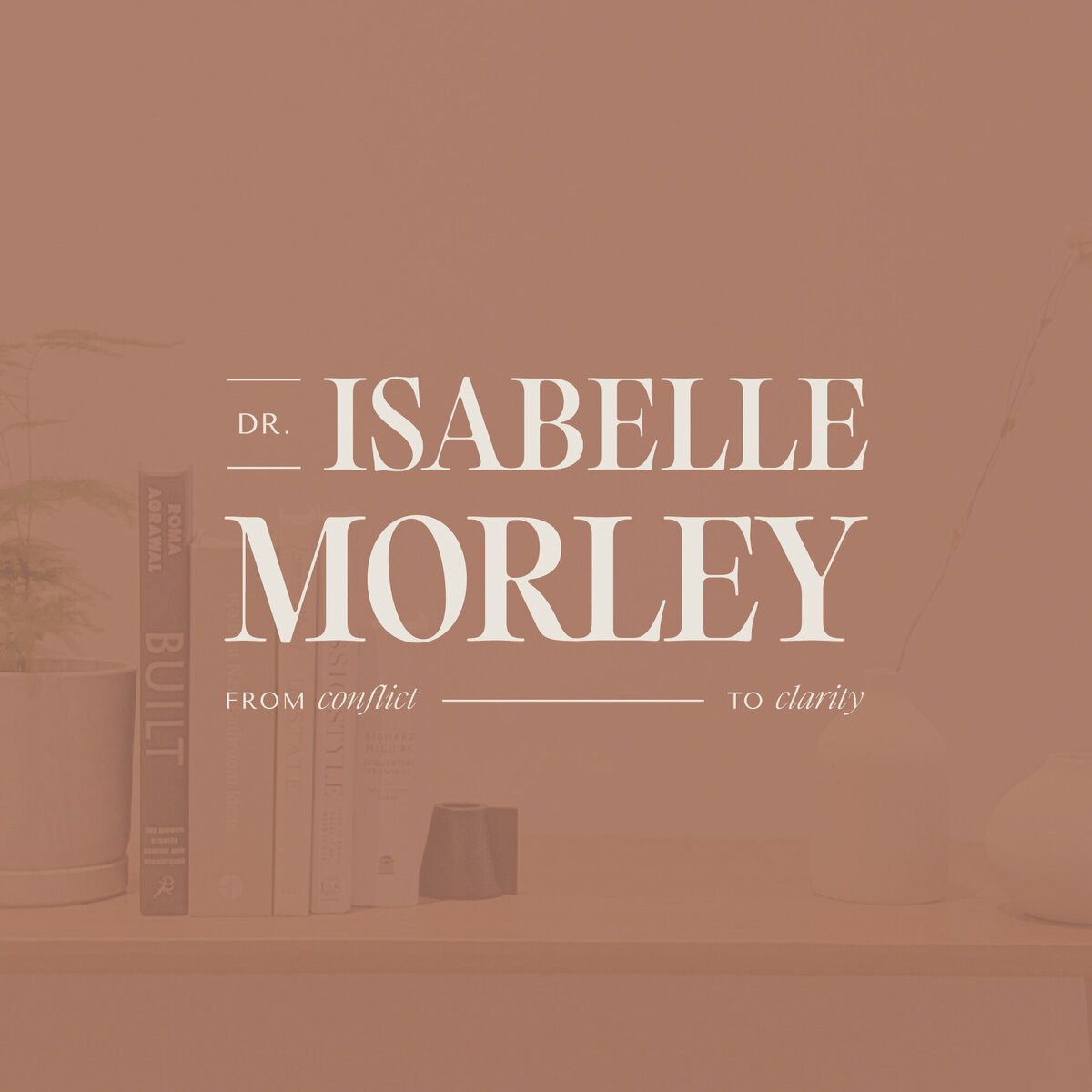 Dr. Isabelle Morley logo brand mockup