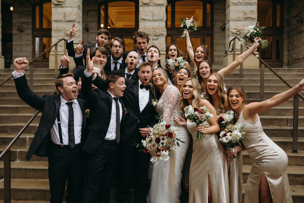 Bridal Party Photography by Richmond VA wedding photographer