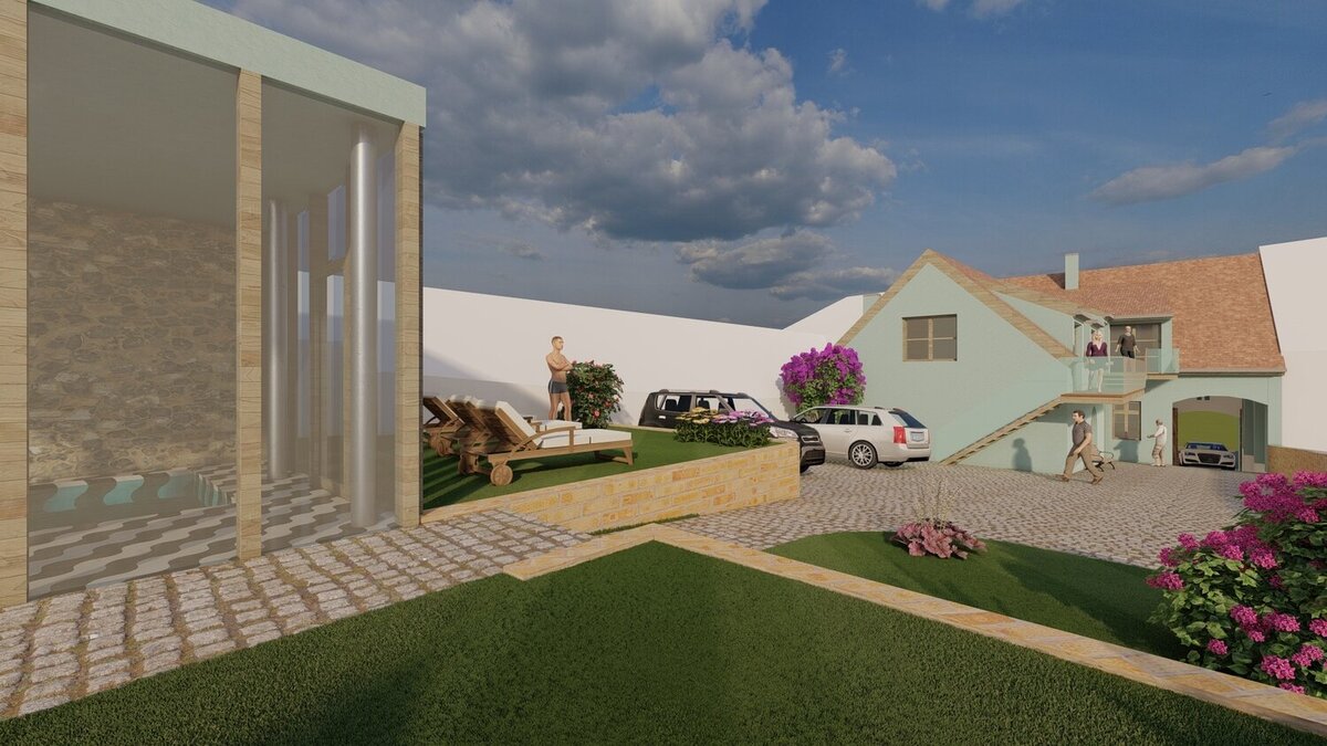 Pavlov návrh apartmánů