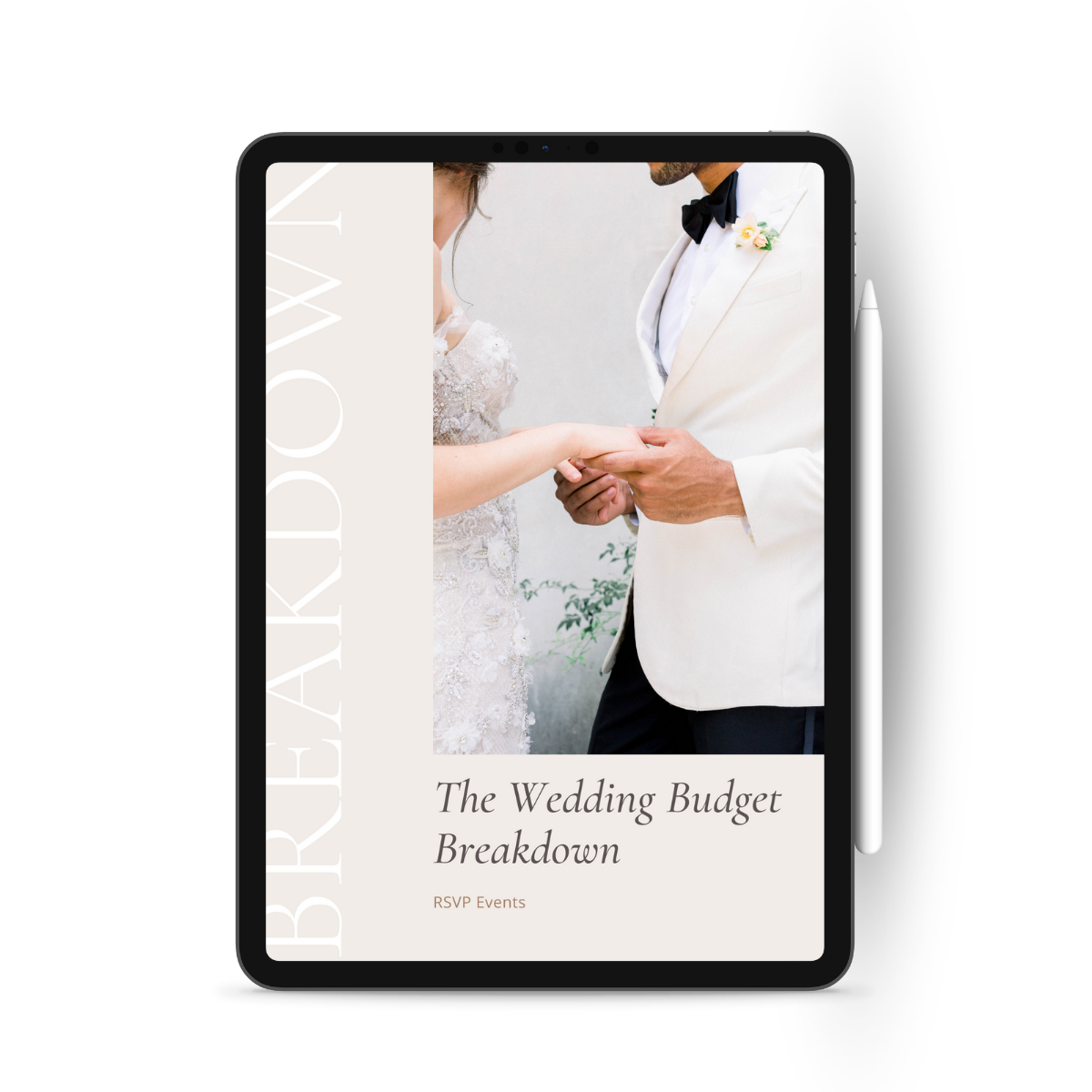 The Wedding Budget Breakdown is our wedding budget guide for couples planning their weddings.