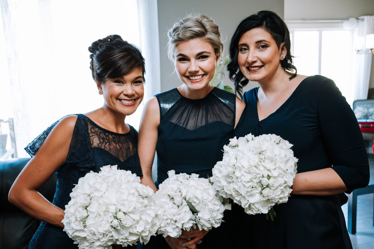 Bridal hair by Fox Hair, elegant and trusted Calgary, AB wedding hair stylist, featured on the Brontë Bride Vendor Guide.