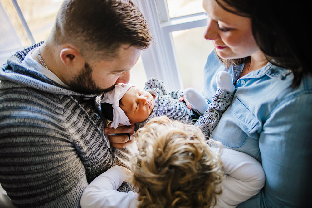 newborn photography inside