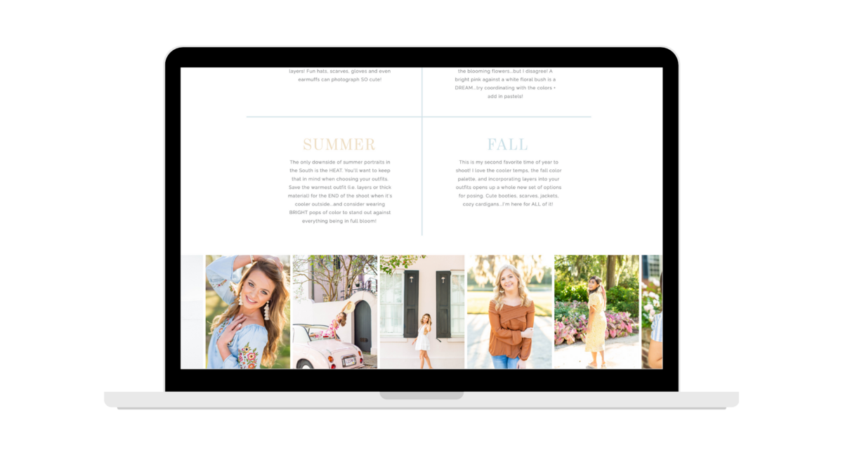 Showit Template 11