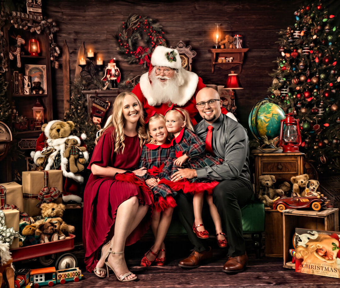 The Santa Experience Family Picture by For The Love Of Photography.jpg