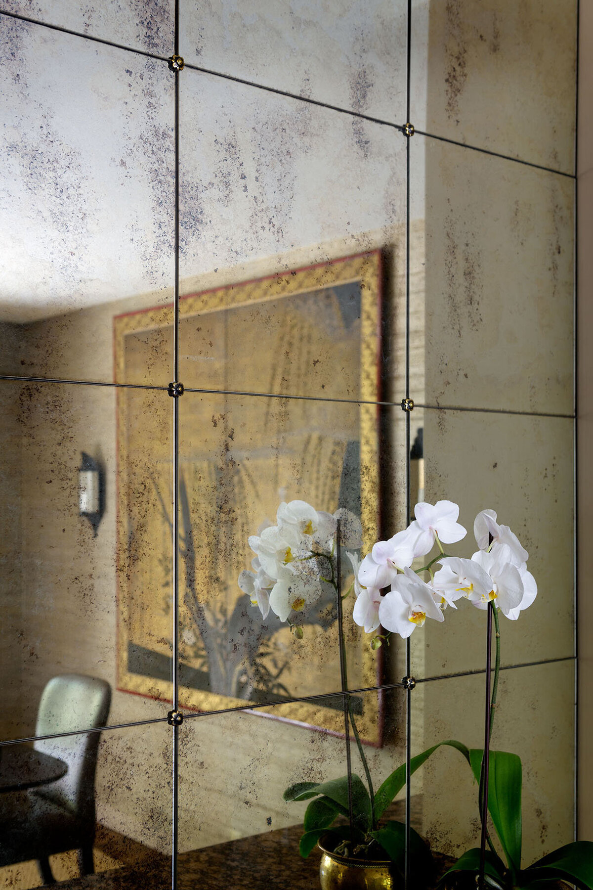 7B-french-rosette-antique-mirror-panels