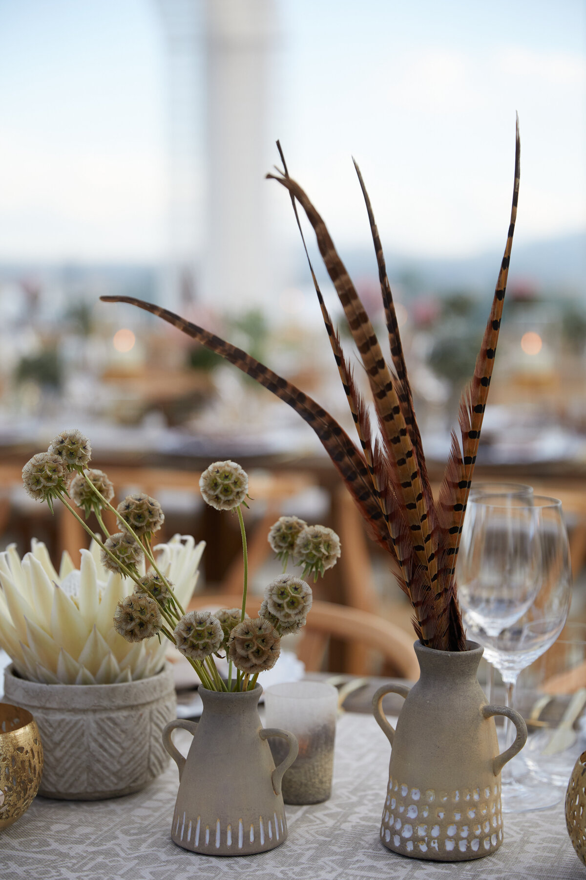 Western and rustic wedding day details