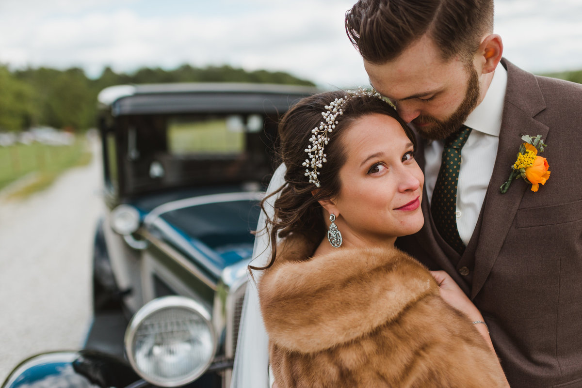 Vintage Car Wedding