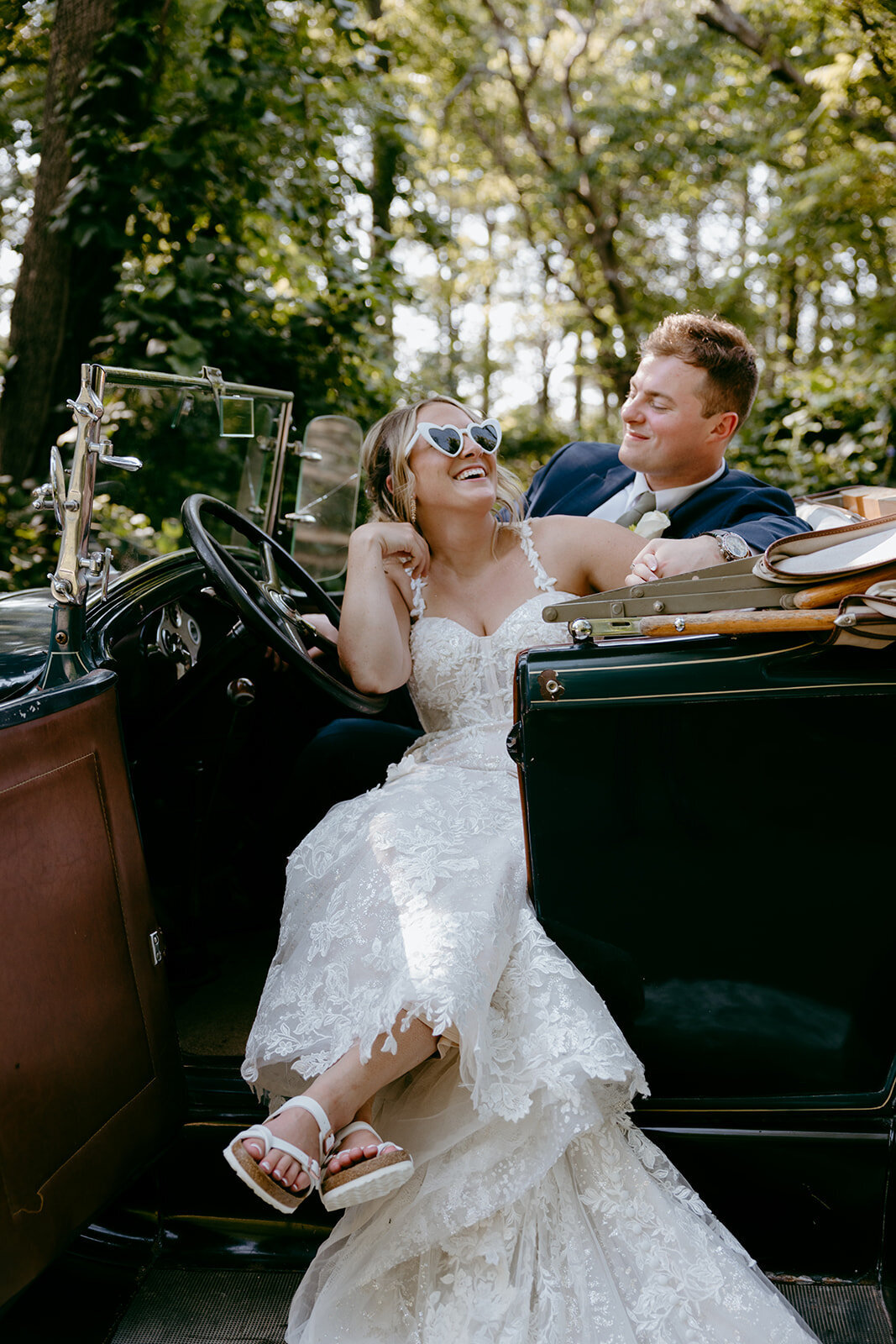 Oak Hill Farm Wedding Bride & Groom Portraits