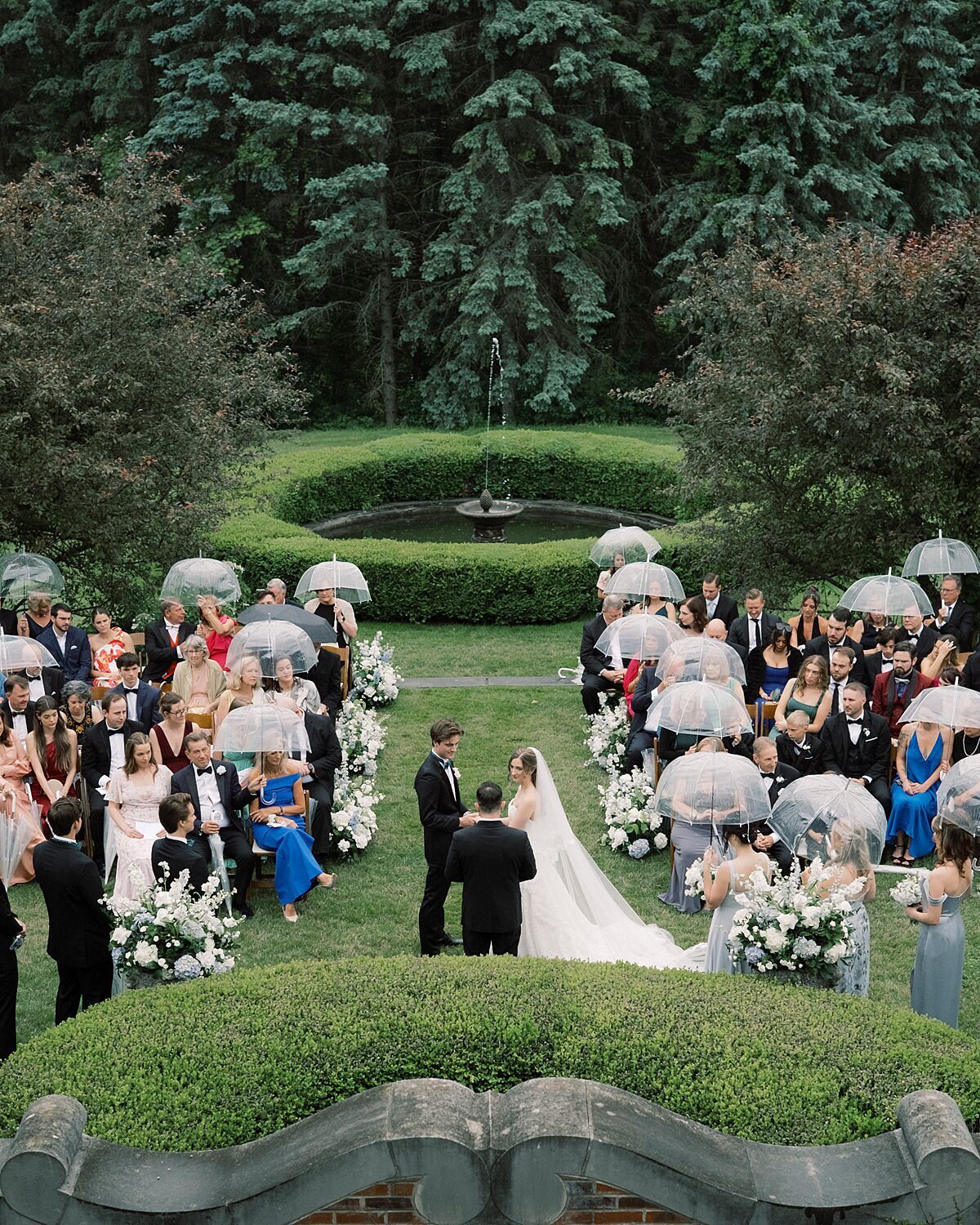 Wedding Ceremony at Greencrest Manor