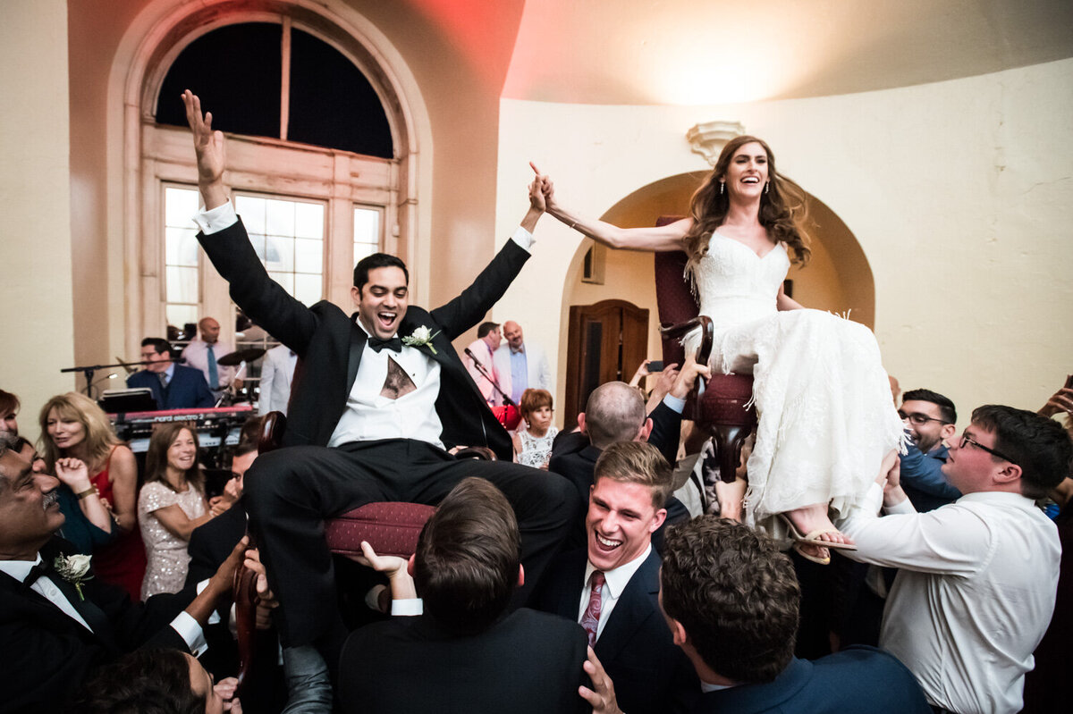 Hora at Latrobe's wedding