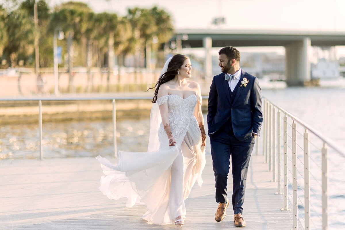 31 - Armature Works Indian Fusion Wedding Bride & Groom - Tampa Bay Wedding Planner