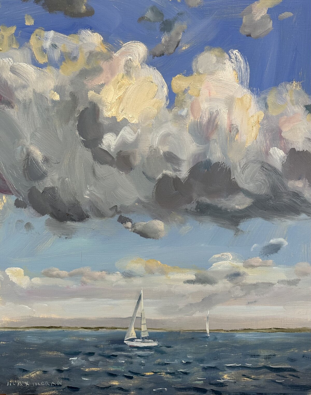 Summer Sail Peconic Bay 18x24 oop  4,000