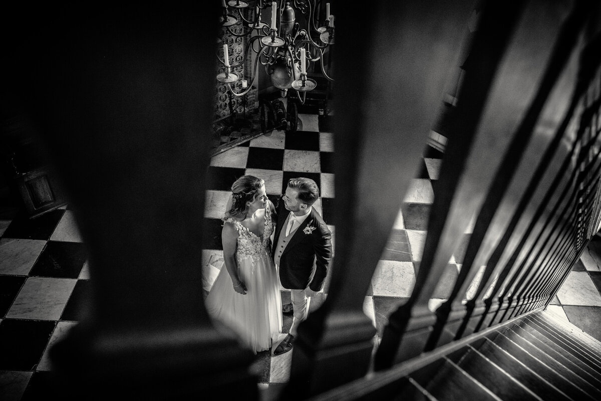 bruidsfotografie kasteel Dussen