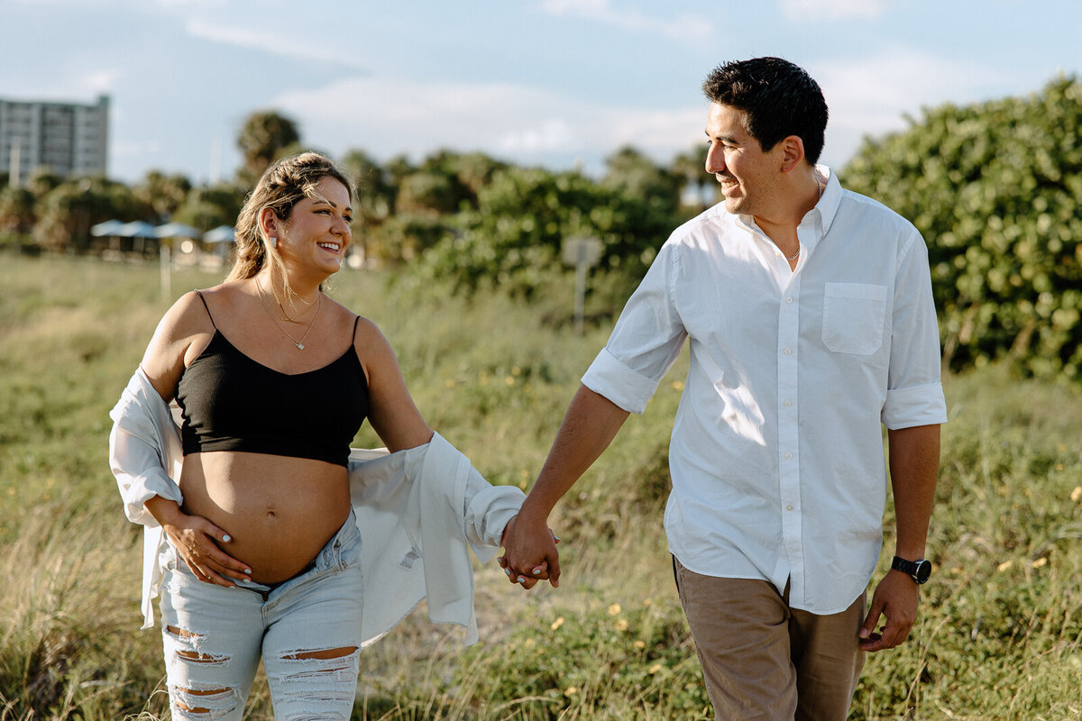 Treasure Island Florida St. Pete Beach Maternity Session-20