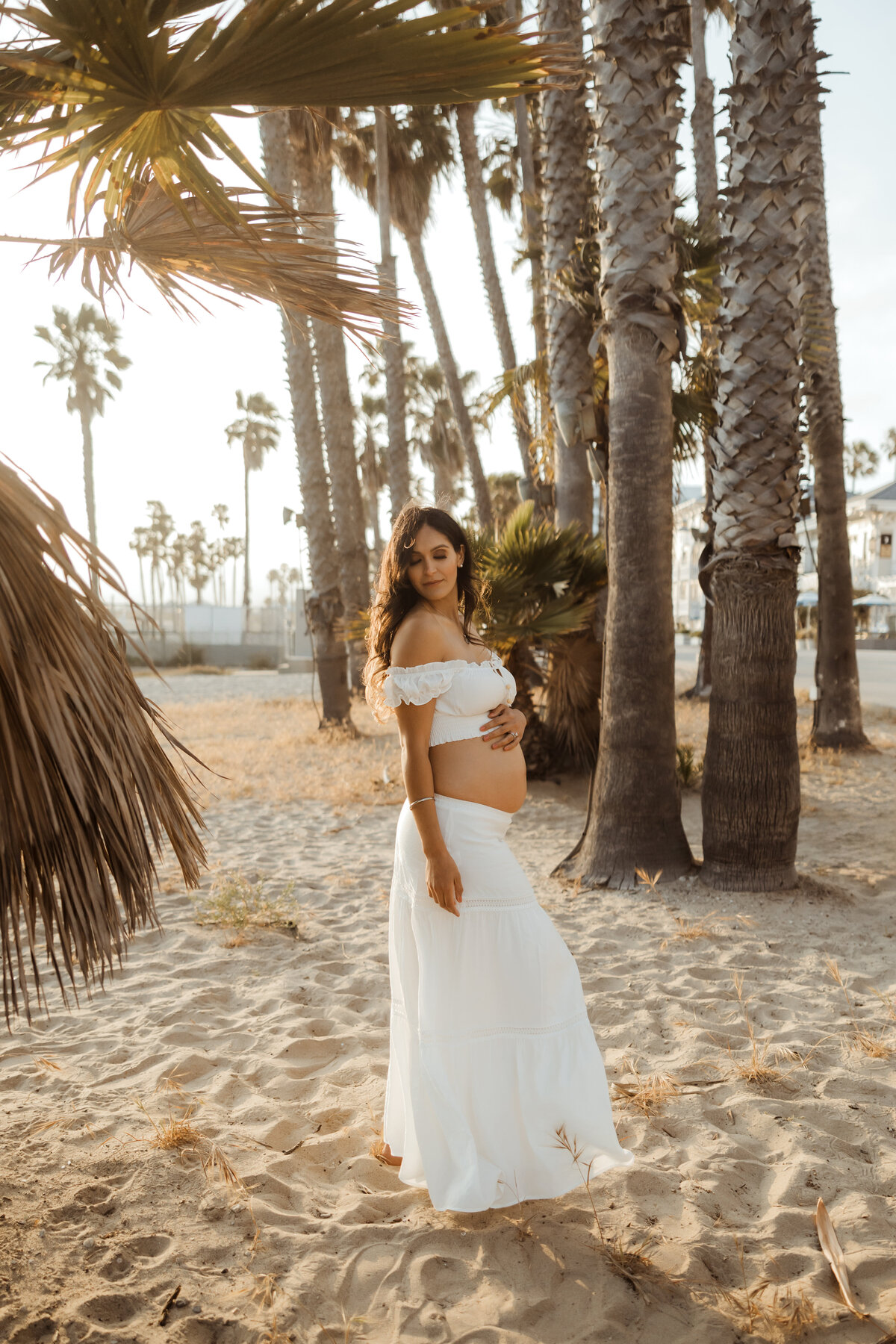Santa Monica Beach Maternity Photography 17