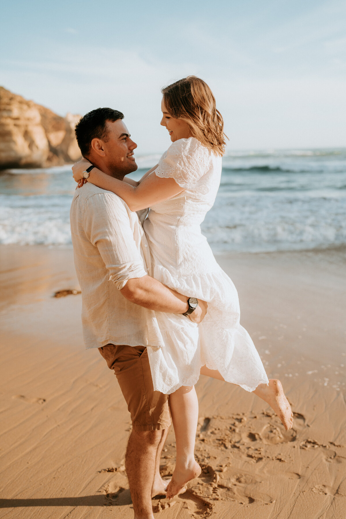 2024-02-27-Bree + Pat Beach Engagement Session Warrnambool Daisy + Pine-072