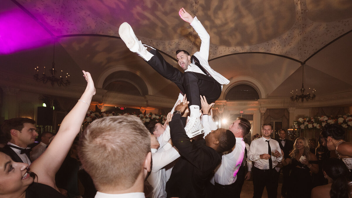 wedding reception at the pleasantdale chateau in north jersey photos by the best photographer suess moments