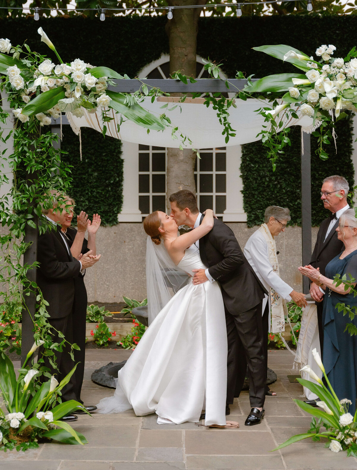 talia-connor-wedding-ceremony-floral-arch-springvale