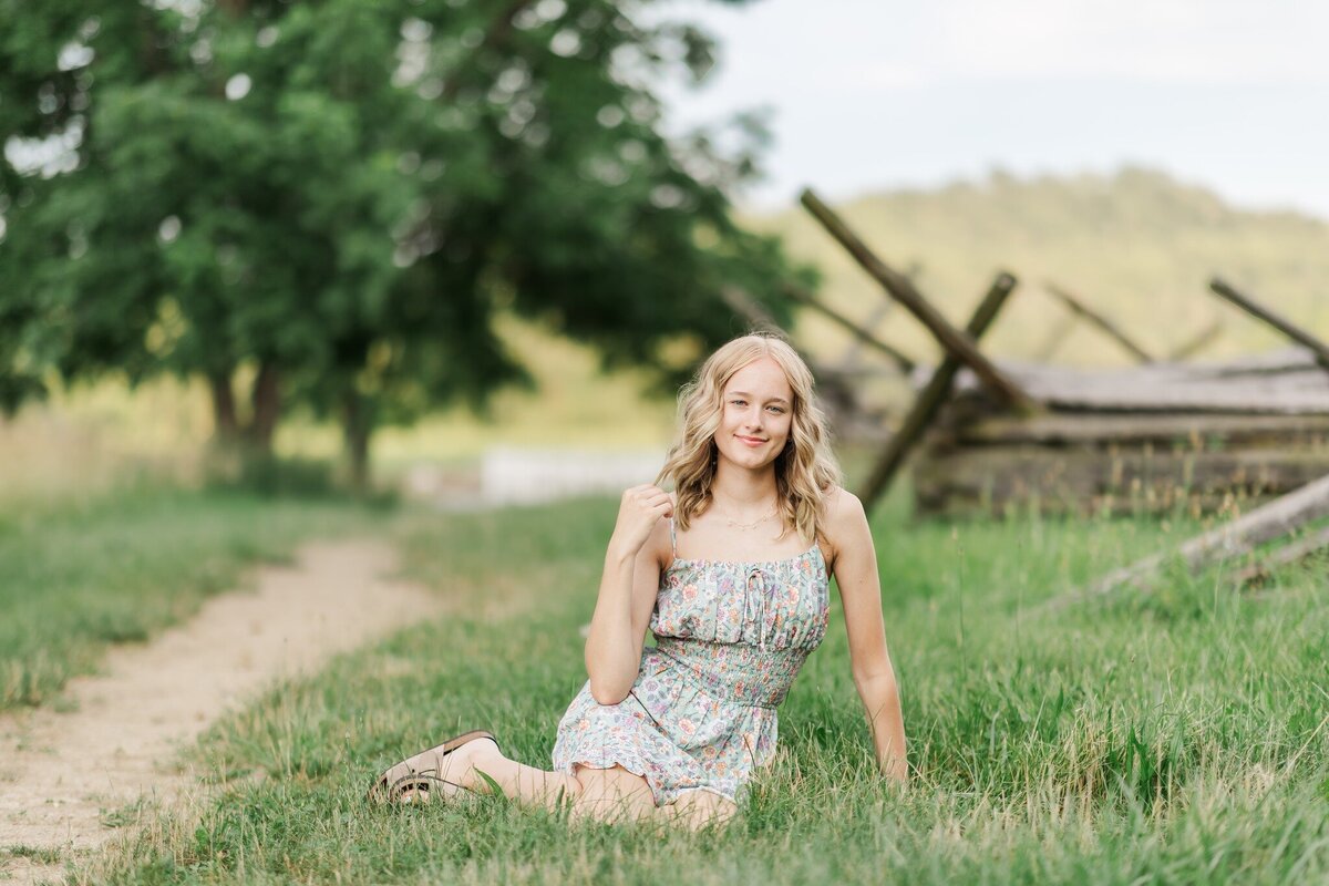 senior photos Gettysburg