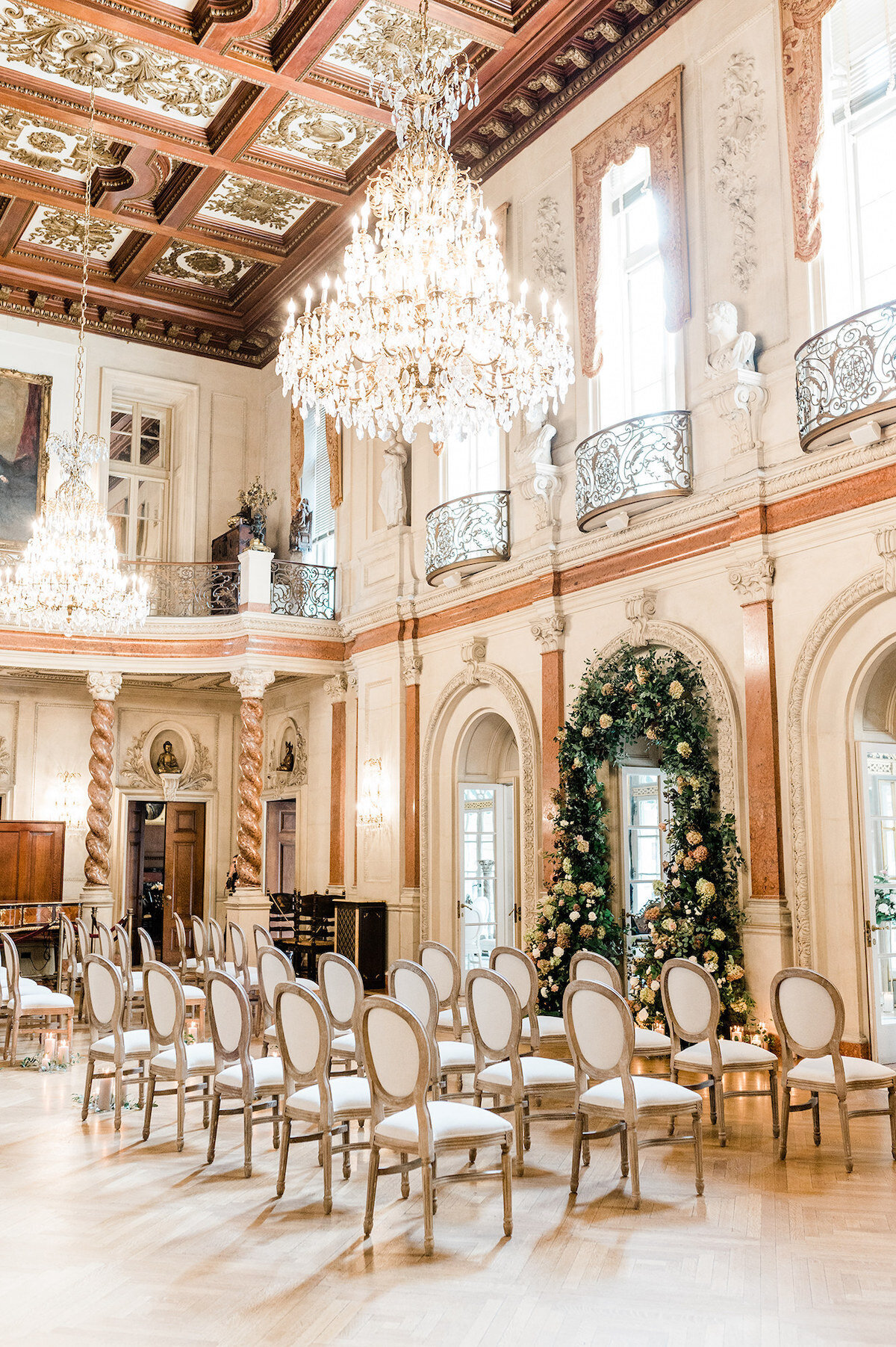 Capturing the artistry of your love, our luxury weddings in DC weave together authentic emotions and elegant compositions. Each photograph is a masterpiece, reflecting your unique story amidst the grandeur of The Larz Anderson House.