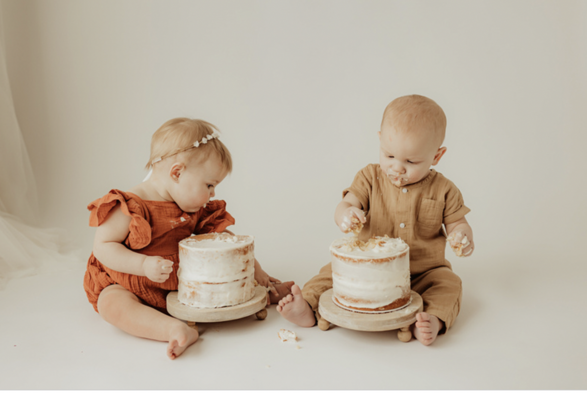 cake smash photosession