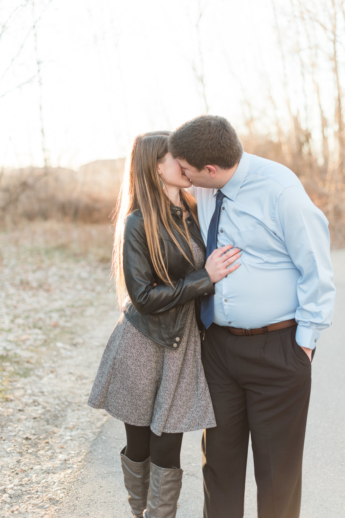 20190302 - Jannae and Forest Engagement Session 267 - A Winter Reid Merrill Park Engagement Session