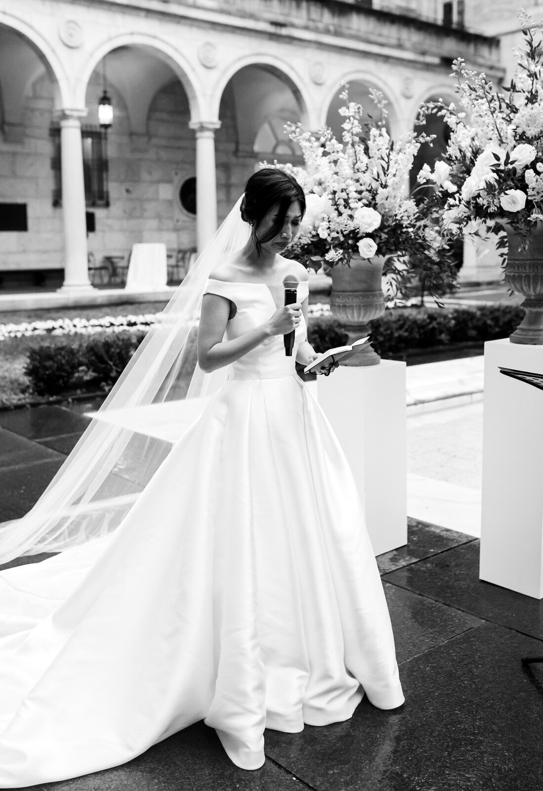 A Stylish Wedding at Boston Public Library 28
