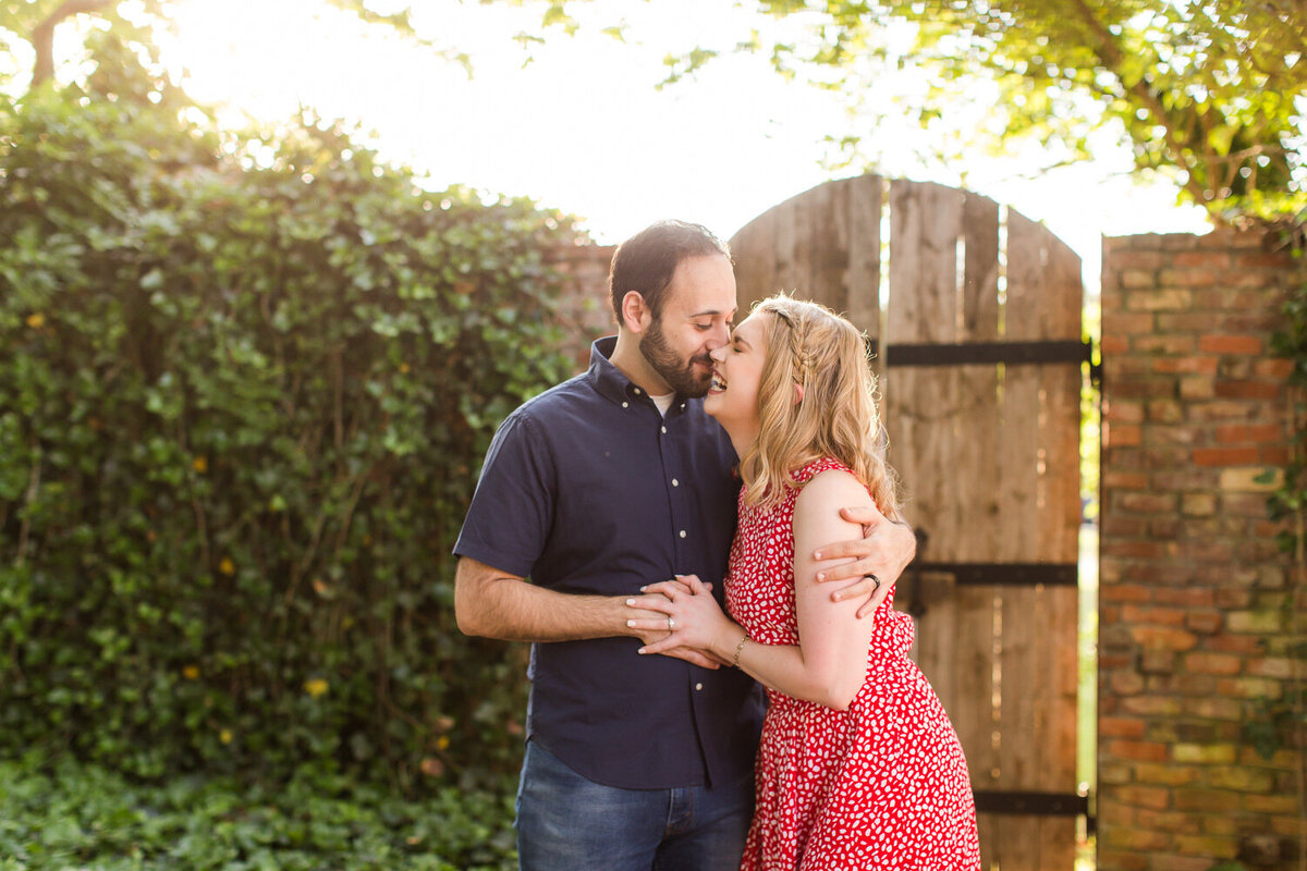 happy couple in love at carl house in auburn georgia