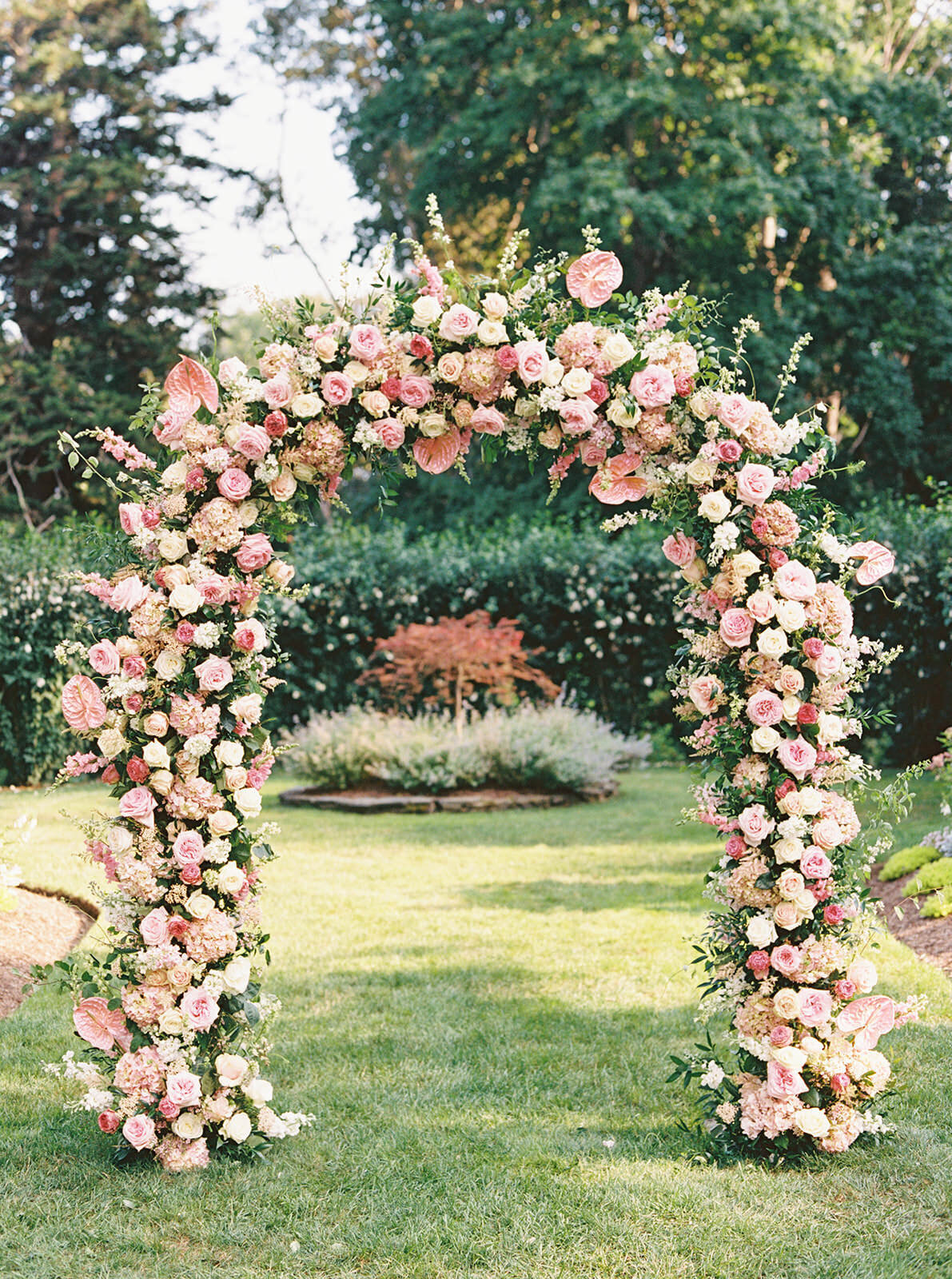 Glen manor summer wedding-Halie Child Photography-98