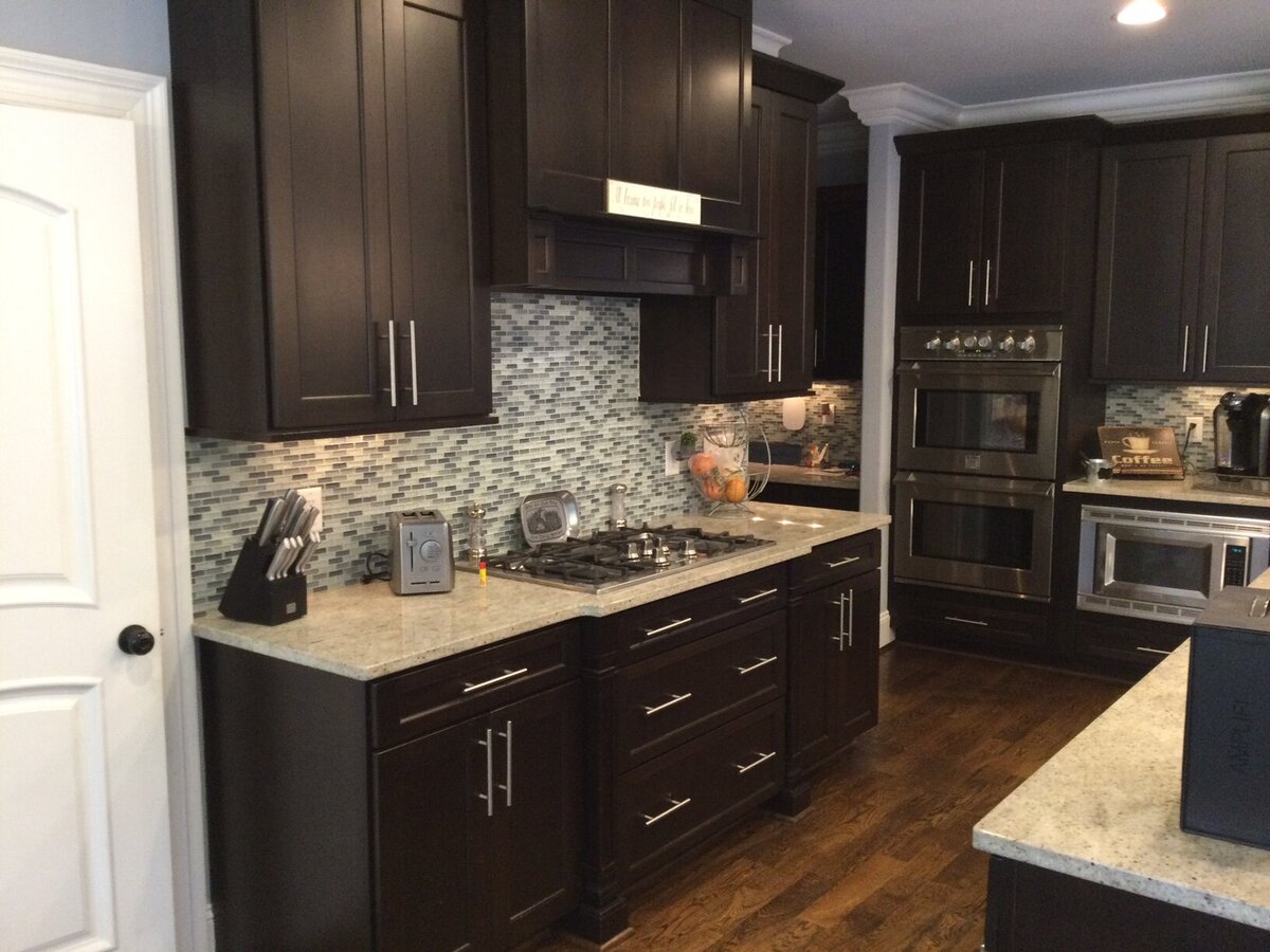 before image of kitchen cabinets