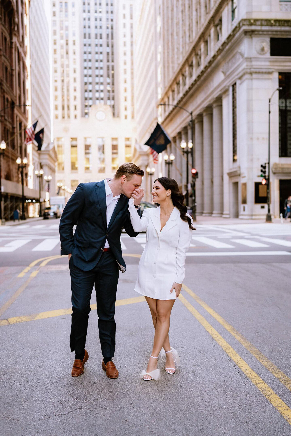 Bride-Chicago-Couple-Engagement-Shoes