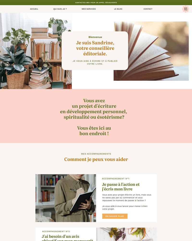 Site conseillère éditoriale