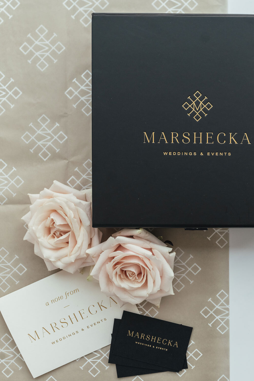 branded stationery for luxury wedding planner